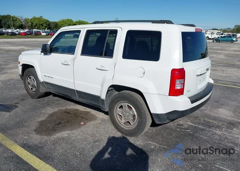 2012 Jeep Patriot Sport из США, поврежденный, VIN 1C4NJPBA3CD565454